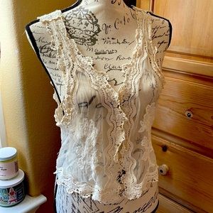Lace Vest